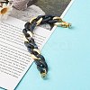 Acrylic & CCB Plastic Curb Chain Phone Case Chain HJEW-JM00485-05-4
