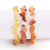 Chips Natural Mixed Stone Stretch Bracelets BJEW-JB05644-2