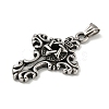 316 Surgical Stainless Steel Pendants STAS-Z073-72AS-02-2