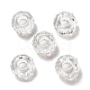 Transparent Resin European Beads RESI-B020-05C-1