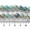 Dyed Natural Regalite/Imperial Jasper/Sea Sediment Jasper Beads Strands G-B124-C01-04-5