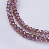 Glass Beads Strands GLAA-F077-4