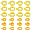 60Pcs 2 Style Silicone Pendant SIL-GF0001-42A-1
