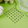 2000Pcs Brass Crimp Beads KK-ME0003-33P-4