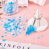 100G Plastic Sequins Beads PVC-TA0001-04B-8