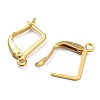 Rack Plating Brass Donut Bails KK-M257-23G-2