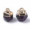 Natural Ruby in Zoisite Charms G-S359-015A-3