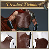 PU Leather Armour AJEW-WH20010-15-6