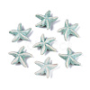 Spray Painted Synthetic Turquoise Beads Strands G-Q606-110F-1
