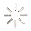 Brass Bayonet Clasps X-KK646-4-1