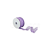 Nylon Pleated Elastic Mesh Lace Ribbon OCOR-WH0086-96C-7