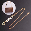 2Pcs 2 Colors Butterfly Alloy Enamel Bag Strap Extender FIND-WR0007-24-9