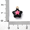 Alloy Enamel Charms ENAM-E362-08B-3