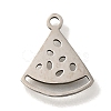 201 Stainless Steel Pendants STAS-R136-01P-08-1