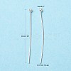 Brass Ball Head Pins KK-R020-07S-5