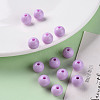 Opaque Acrylic Beads MACR-S370-C10mm-A03-6