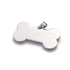 Tarnish Resistant 304 Stainless Steel Pendants STAS-F200-01P-1