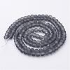 Baking Paint Transparent Glass Bead Strands X-GLAA-S031-6mm-12-2