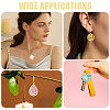 24Pcs 4 Styles Zinc Alloy Open Back Bezel Pendants FIND-CA0011-24-7