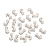 Tarnish Resistant 304 Stainless Steel Letter Charms STAS-O072-J-2