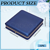 Imitation Leather Pure Color Flip-open Gift Boxes CON-WH0095-238A-03-2