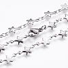 304 Stainless Steel Chain Necklaces STAS-P164-27-3