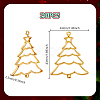 20Pcs Zinc Alloy Open Back Bezel Pendants FIND-GA0004-96-2