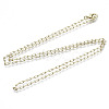 Brass Paperclip Chains MAK-S072-09A-KC-4