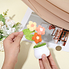 1Pc Hand Knitted Potted Plants Crochet Flower DJEW-SC0001-15C-3