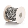 Tarnish Resistant 304 Stainless Steel Cable Chains CHS-K016-01P-4