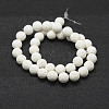 Unwaxed Natural Lava Rock Beads Strands G-J367-01-5mm-2