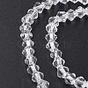 Transparent Glass Beads Strands EGLA-A039-T4mm-D13-3
