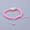 Handmade Polymer Clay Heishi Beads Braided Bracelets BJEW-JB04318-5