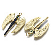 Brass Micro Pave Colorful Cubic Zirconia Pendants ZIRC-S067-090-NF-2