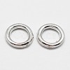 Alloy Soldered Closed Jump Rings X-PALLOY-P119-04P-1