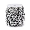 Oval Oxidation Aluminum Curb Chains CHA-K003-08P-1