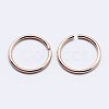 925 Sterling Silver Open Jump Rings STER-F036-02RG-0.9x5mm-3