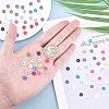 15 Colors Handmade Polymer Clay Beads CLAY-JP0001-02-6mm-3