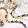 Natural Yellow Turquoise(Jasper) Beads Strands GSR007-6