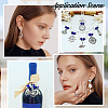 80Pcs 2 Colors  304 Stainless Steel Hoop Earrings Findings STAS-BBC0003-15-5