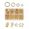 1Box Jewelry Findings 20PCS Alloy Lobster Claw Clasps FIND-X0001-G-B-1