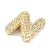 Rack Plating Brass Micro Pave Cubic Zirconia Pendants KK-Q790-01N-G-2