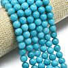 Natural Malaysia Jade Beads Strands G-L645-A01-8mm-24-3