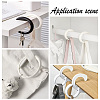 6Pcs 2 Style Plastic Hook Hangers FIND-WR0010-29-6
