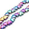 Non-magnetic Synthetic Hematite Beads Strands G-B014-10B-3