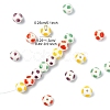 20Pcs 4 Colors Handmade Porcelain Beads PORC-YW0001-22-3