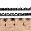 Synthetic Non-magnetic Hematite Beads Strands GG-CBAB93D-B01-3mm-3