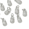 SHEGRACE Brass Micro Pave Cubic Zirconia Pendants XGRQ3D148-478P-1