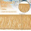 Paillette Tassel Polyester Ribbon Trim OCOR-WH0078-145C-2