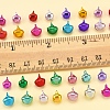 200Pcs 2 Styles Aluminum Bell Charms FIND-FS0003-80-5